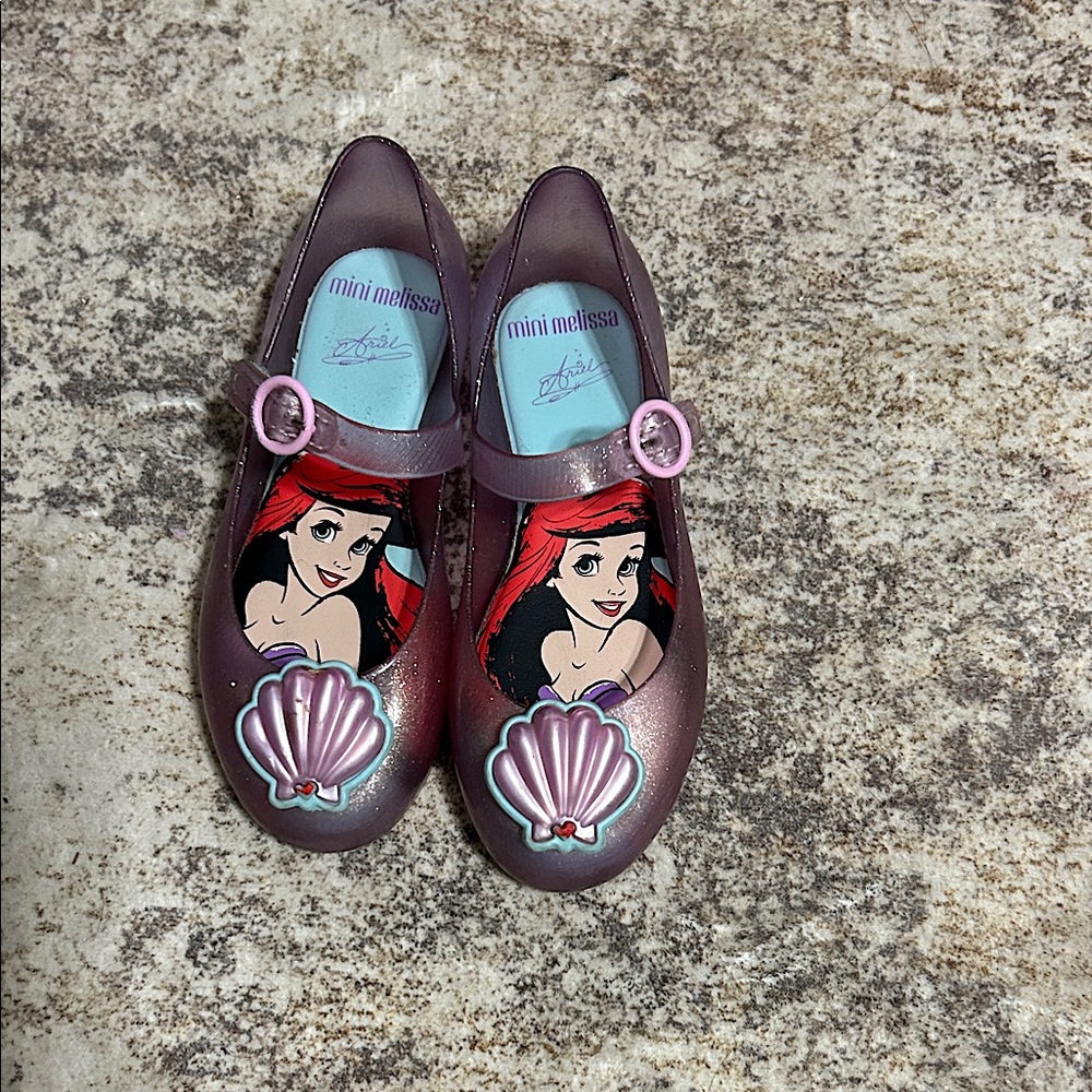 Mini Melissa Kids' Purple Ariel Dress Shoes